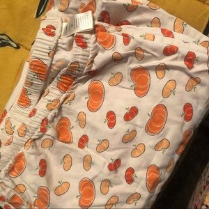 Old Navy Flannel Pumpkin PJ Pants